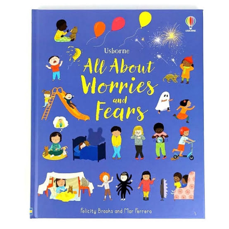 Usborne All About Feelings & Fears Buku Edukasi Education Book Kid Anak
