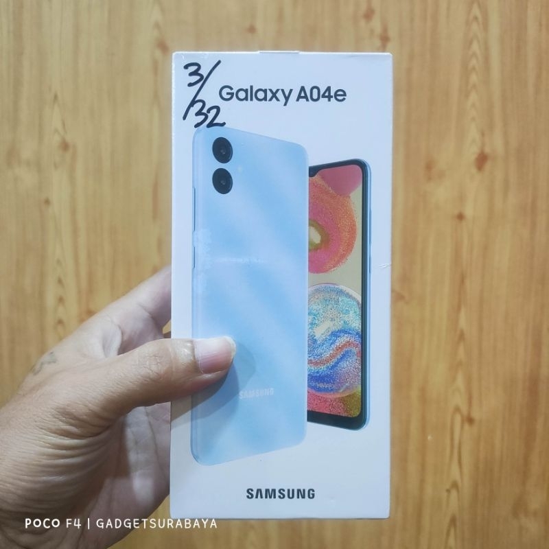 Samsung Galaxy A04e Ram 3GB Internal 32GB Baru Garansi Resmi Samsung