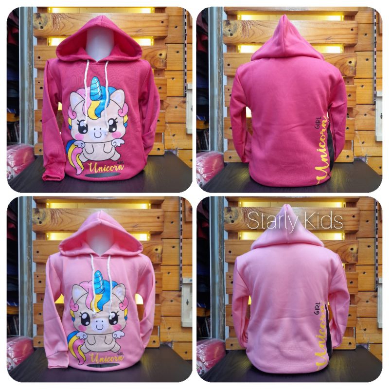 Sweater Anak Perempuan Unicorn/Kids Sweater/Sweater Anak Perempuan/Sweater Anak Perempuan Tebal/Swea
