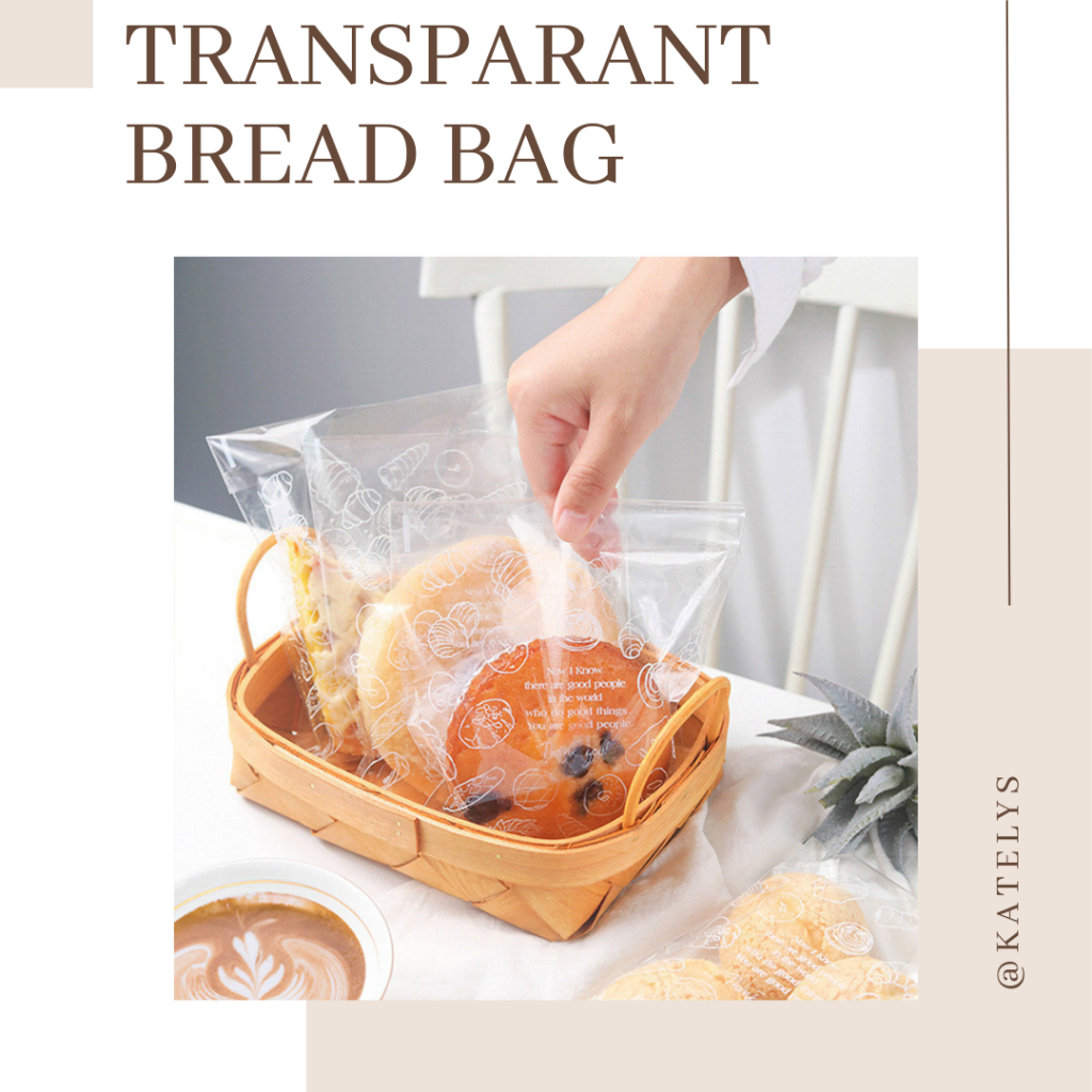 Plastik Roti Kue | Plastik Transparan Kue | Bread Plastic Bag