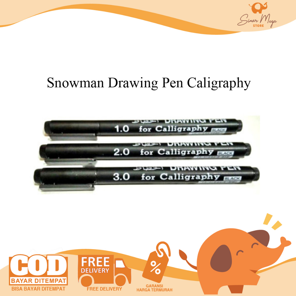 

Snowman Calligraphy Pen 700/ Drawing Pen/ Pulpen Kaligrafi Berkualitas Murah/Caligraphy Pen