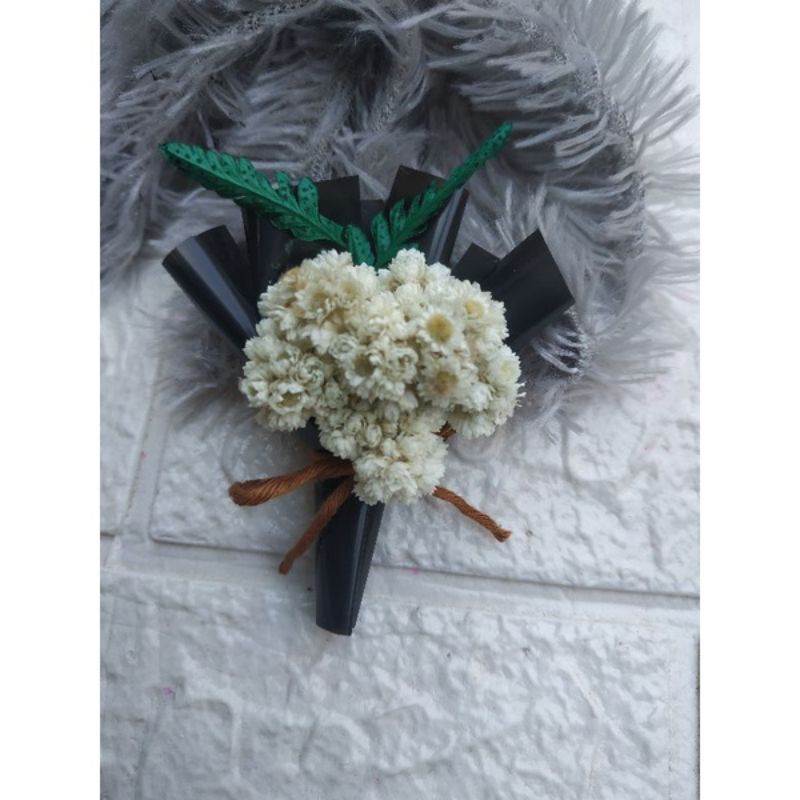 BUKET BUNGA MINI, BUKET BUNGA KERING EDELWEIS