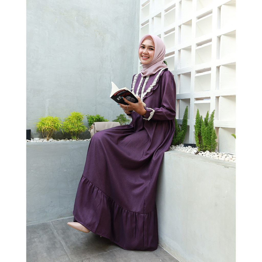 GAVRI Dress - Gamis terbaru by Kingrafa.id