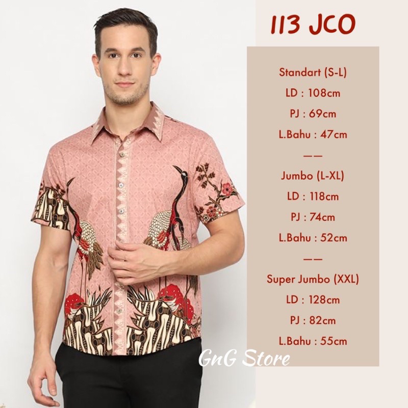 JCO Series/ Couple Batik/ Seragam Batik/ Batik Pria/ Batik Wanita/ Batik Pasangan/ Batik Jumbo