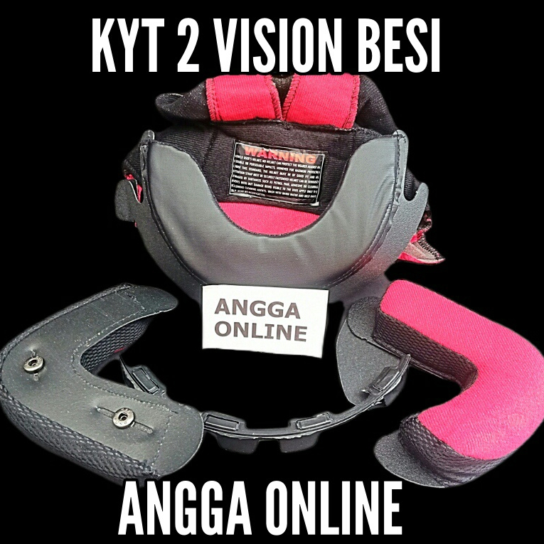 Busa Helm KYT 2Vision Besi, Busa Helm KYT 2 Vision Kancing Besi