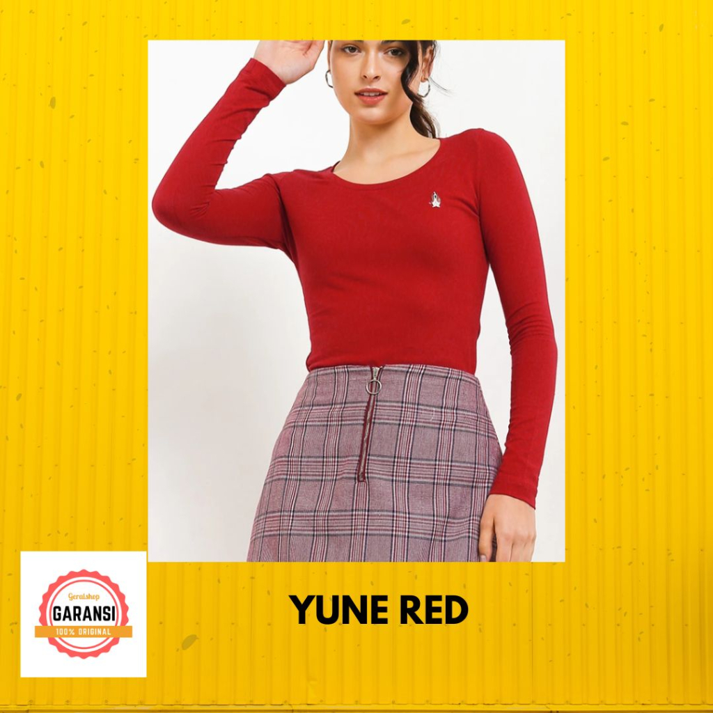 Kaos lengan panjang Hush Puppies wanita seri YUNE sale original 100%