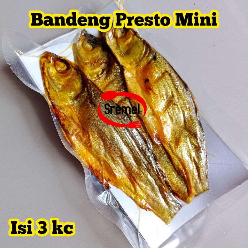 Bandeng Presto Vacum Duri Lunak Isi 1/2/3 Kecil By Sremel