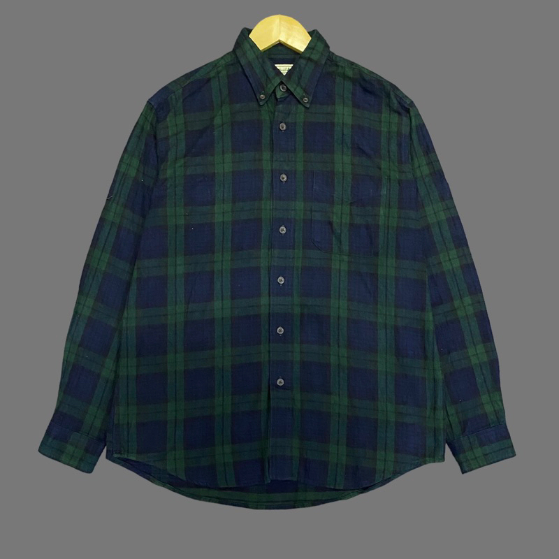 LL BEAN kemeja flanel branded