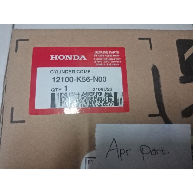 Cylinder Comp Blok Seher Cylinder Cb 150 Cbr 150 Supra Gtr Sonic Ori Ahm