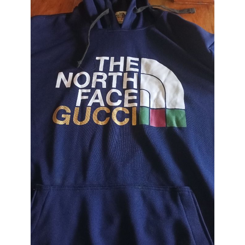 Hoodie second TNF colab Gucci