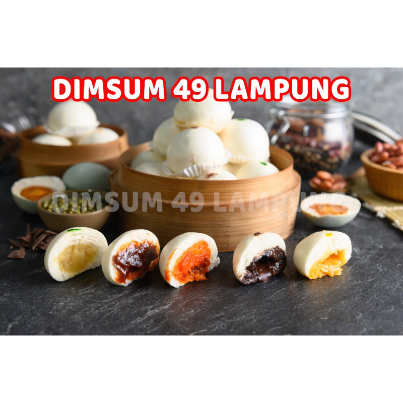 

Dimsum Super pao isi 25 pcs rasa coklat