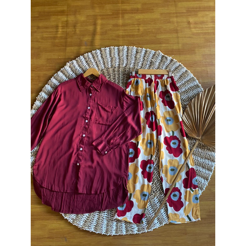 SETCEL WANITA/ SETCEL WANITA KEKINIAN/SETCEL MOTIF KEKINIAN