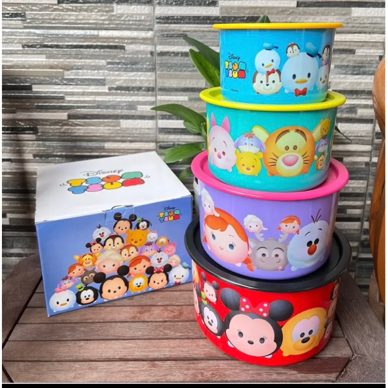 TUPPERWARE DISNEY CANISTER+DISNEY MUG PROMO disney tsum tsum