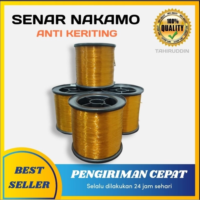 Senar Pancing NAKAMO PREMIUM. ANTI KERITING