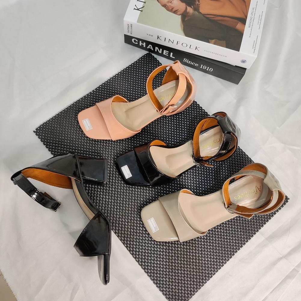 Afrishoes Lucia Sandal Heels  Wanita Tali 5cm