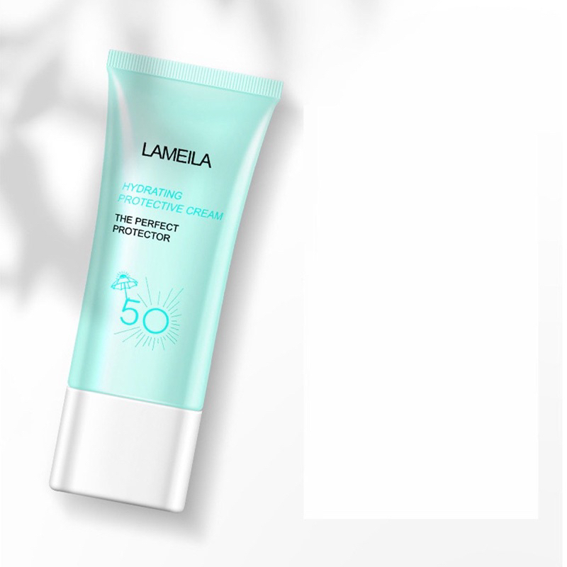 GRATIS ONGKIR{Instant COD Medan termurah} Lameila 3060 Hydrating Protective Cream Sunblock Badan dan Wajah Spf 50 Suncreen