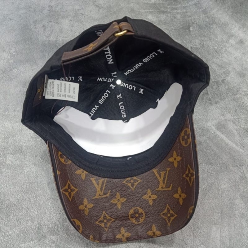 Topi Baseball LV Monogram Super Premium Import Unisex