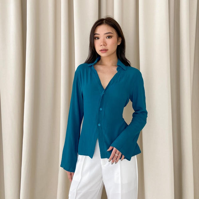 [TAVIA] DONNA BLOUSE / KEMEJA WANITA / BLOUSE WANITA / ATASAN WANITA