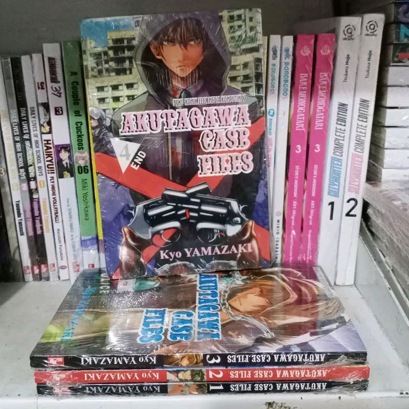 komik Akutagawa Case Files vol 1-4 END