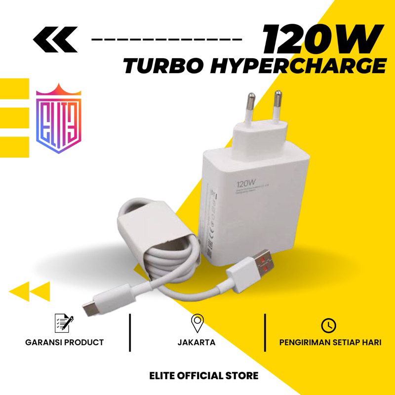 Charger Xiaomi Type C 120W Original Turbo Charge 6A Cable | Charger Xiaomi 120W Original