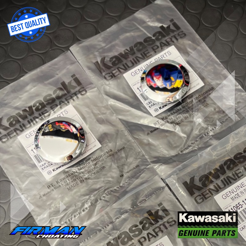 CAP TUTUP SWING ARM TUTUP RANGKA BESAR KECIL NINJA R RR SS ORIGINAL KAWASAKI • 11012-1720 (Besar) • 1065-1172 (Kecil)