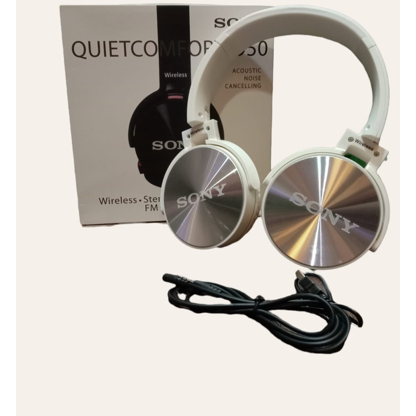 HEADPHONE/HEADSET WIRELESS S0NY QUITCOMFORT 950 KUALITAS BAGUS