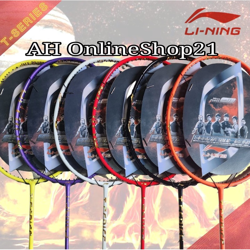 Raket Lining T Series 38 Lbs Made In Taiwan Tanpa Sambungan