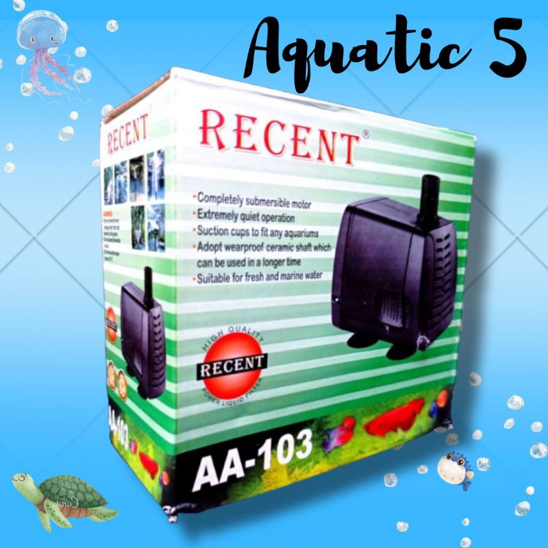 PROMO MURAH POMPA KOLAM AQUARIUM RECENT AA 103