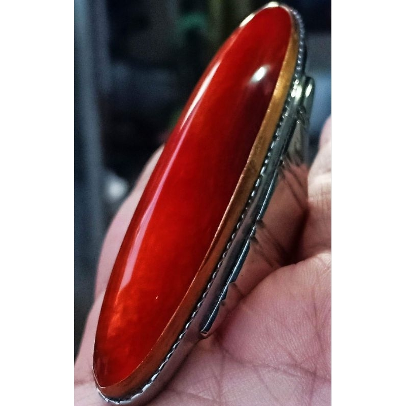 Cincin Batu Pandan Nanas Merah Rudal A540