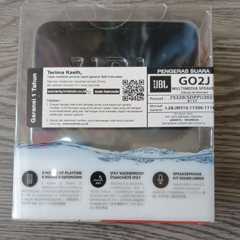 Speaker Bluetooth JBL GO 2