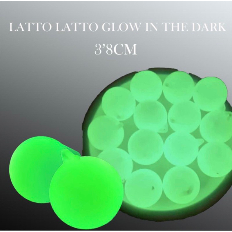 Mainan latto latto Glow - Lato lato glow in the Dark - Latto latto Glow in The Dark