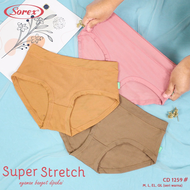 cd celana dalam wanita sorex 1259 / cd super stretch