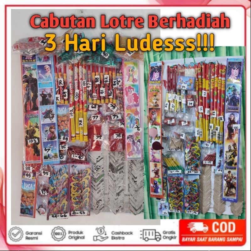 MAINAN CABUTAN / MAINAN ANAK CABUTAN BERHADIAH