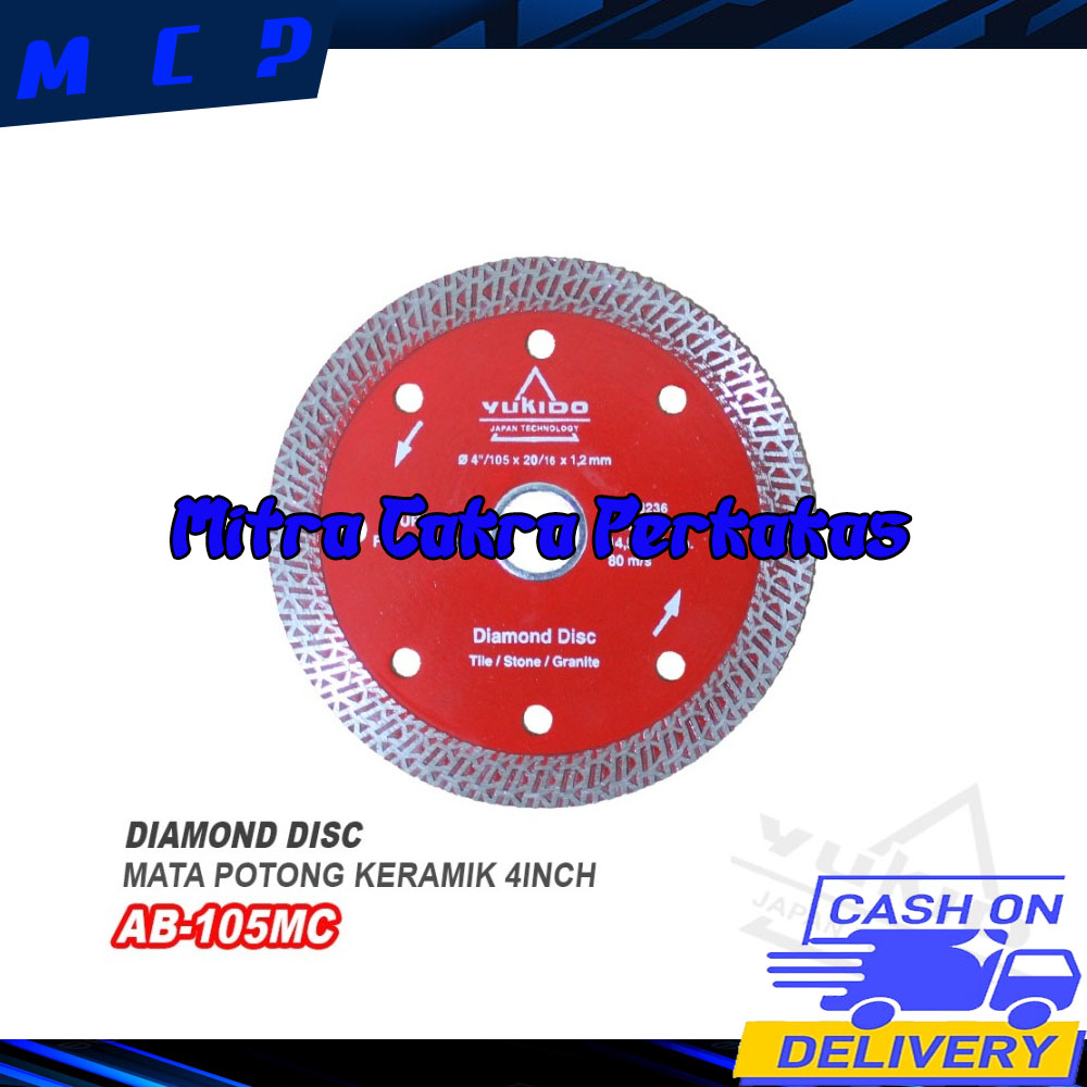 MATA POTONG KERAMIK TERDPAT DIAMOND BLADE/CUTTING/MATA POTONG GERINDA BY YUKDIO JAPAN TECHNOLOGY