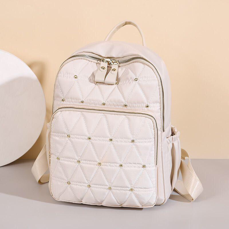 SG3552 syafniegalery ransel import motif kotak kotak