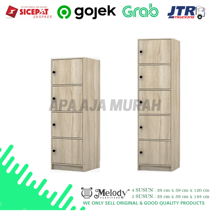 RAK SERBAGUNA 4 SUSUN / LOKER SERBAGUNA 4 SUSUN / RAK SERBAGUNA MURAH BERKUALITAS