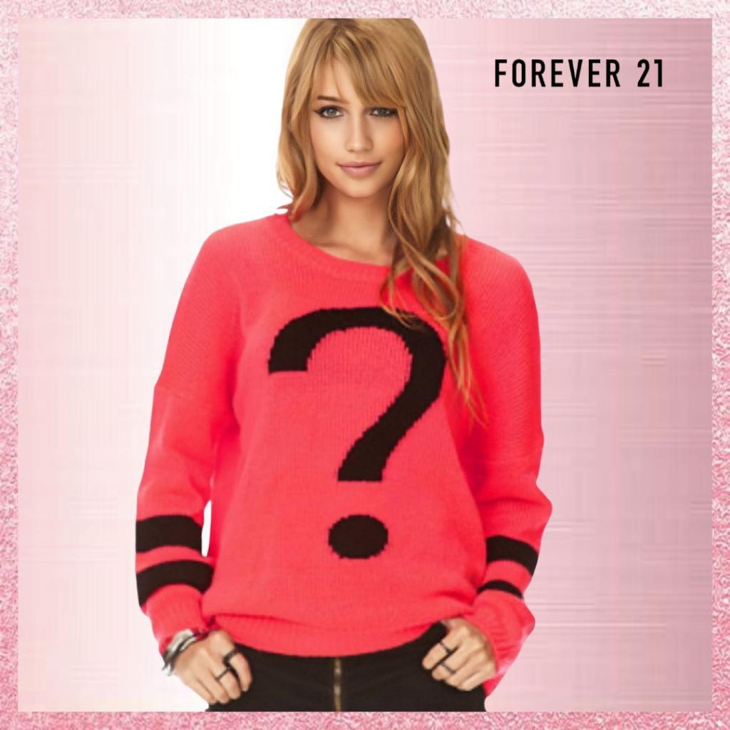SWEATER FOREVER 21 original