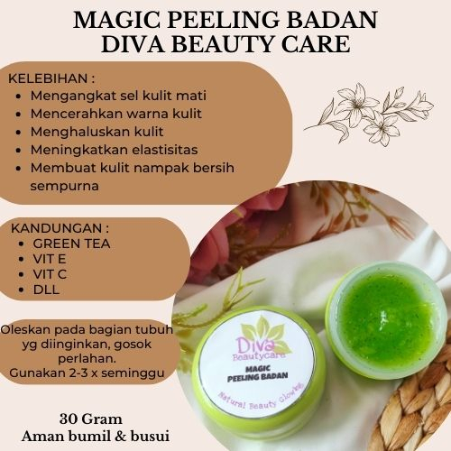 MAGIC PEELING BADAN/PENCERAH LIPATAN/PENCERAH KETIAK