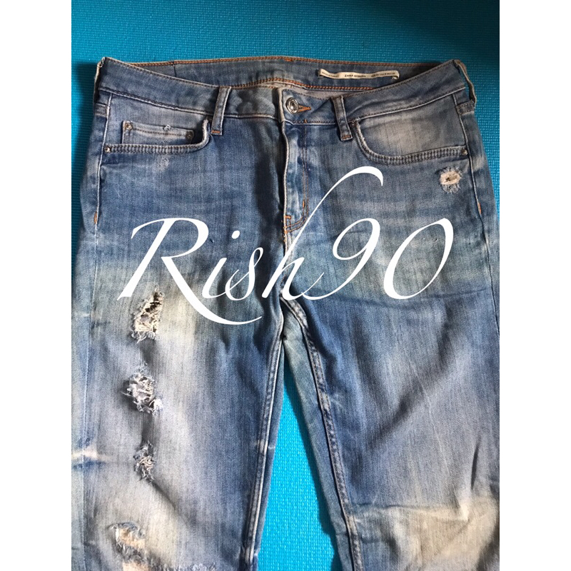ZARA WOMAN CELAN JEANS WANITA PRELOVED / BEKAS PAKAI SIZE 40