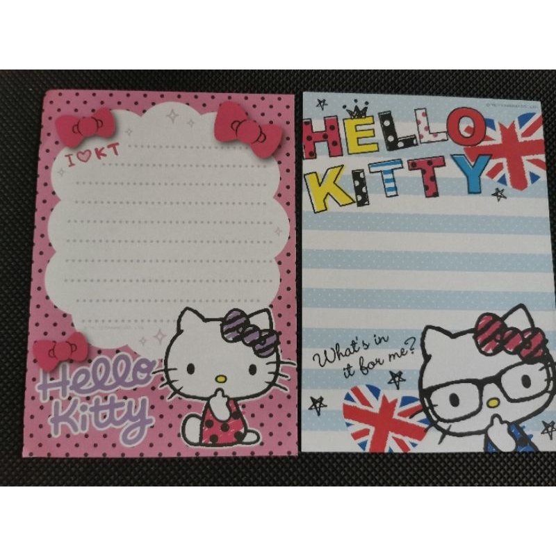 

kertas memo hello kitty/hello kitty memosheet