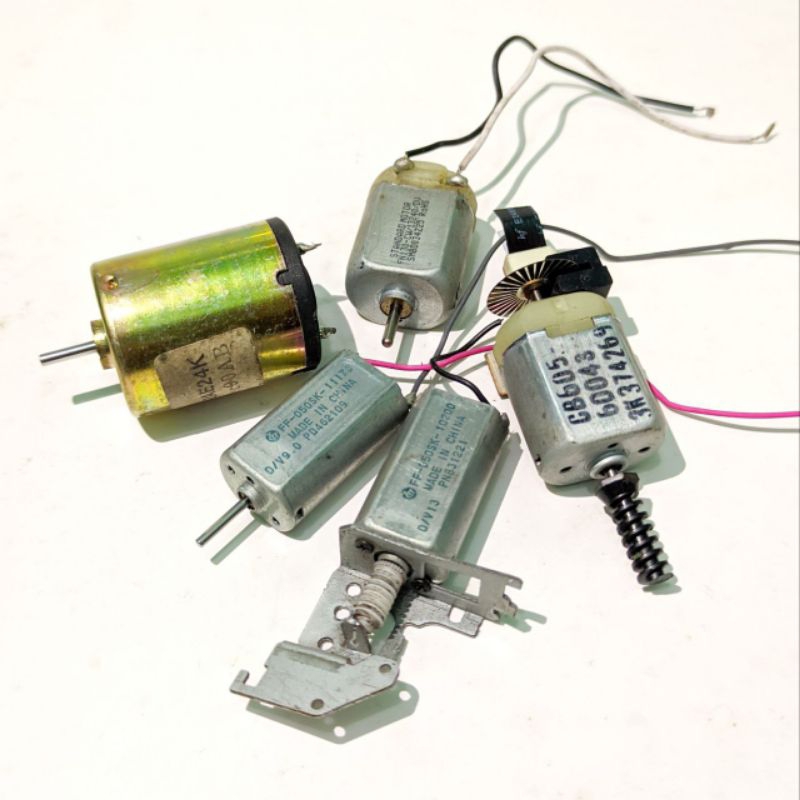5 LOT MOTOR DC MINI 5V 9V 12V 2500 3000RPM 5000RPM / HIGH SPEED RANDOM