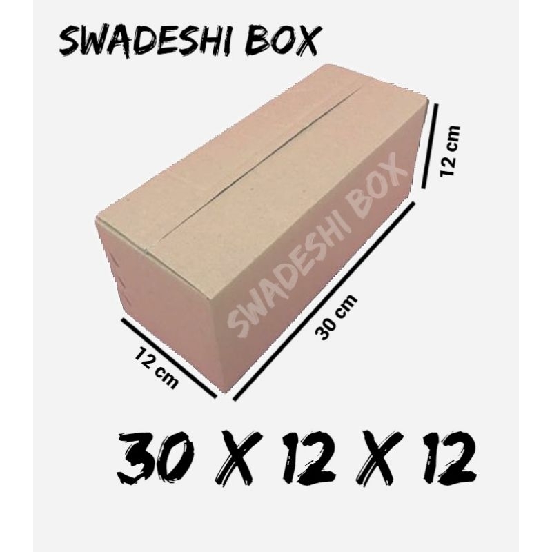 

kardus/karton/box uk. 30x12x12 cm untuk packing singlewall polos