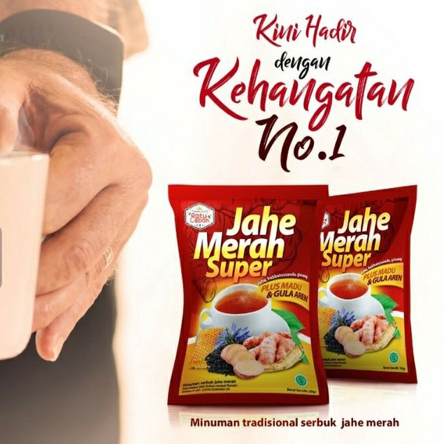 Jahe Merah Bubuk Super Ratu Lebah