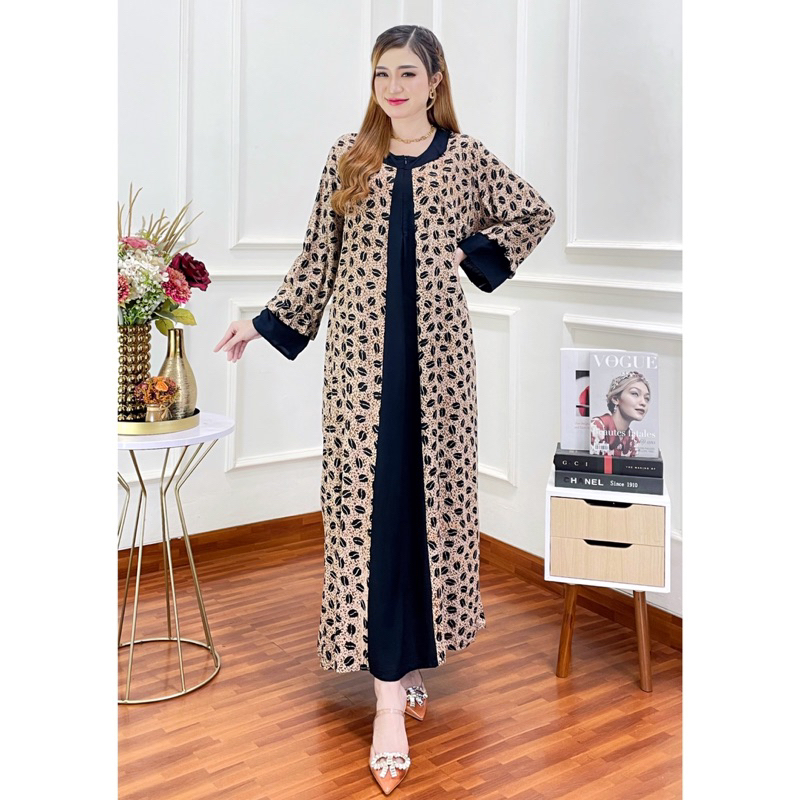 Gamis Ana Super Jumbo Busui Rayon Premium Ld 120cm