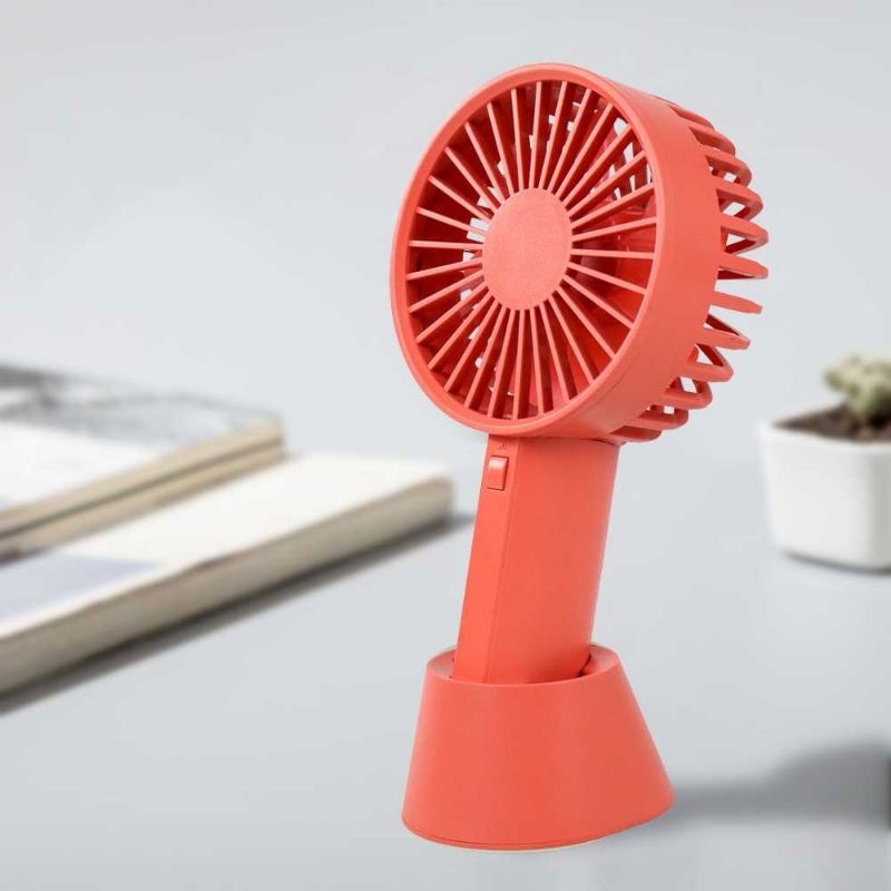 VH Kipas Angin Handheld Base Portable Fan - F03 Merah