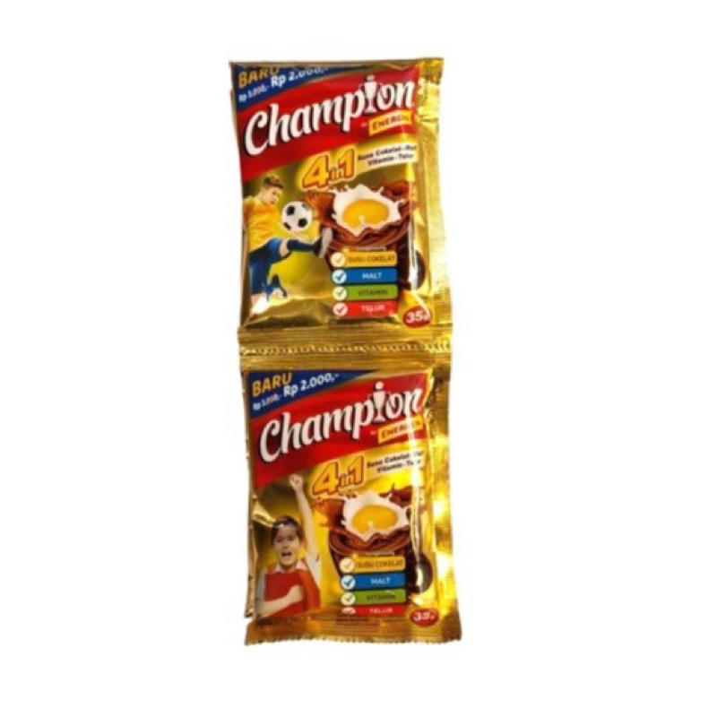 

Energen Champion Cokelat Isi 10 Sachet