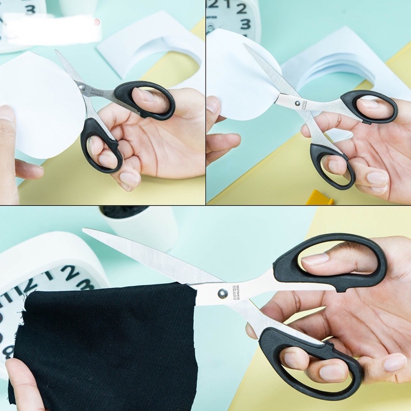 Gunting Stainless / Gunting Dapur Serbaguna / Gunting Kertas Besar / Gunting Karton