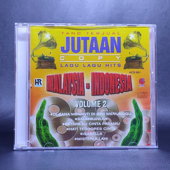 CD LAGU HITS MALAYSIA-INDONESIA RF FORMATION NAFA URBACH ANIE CARERA ZIANA ZAIN