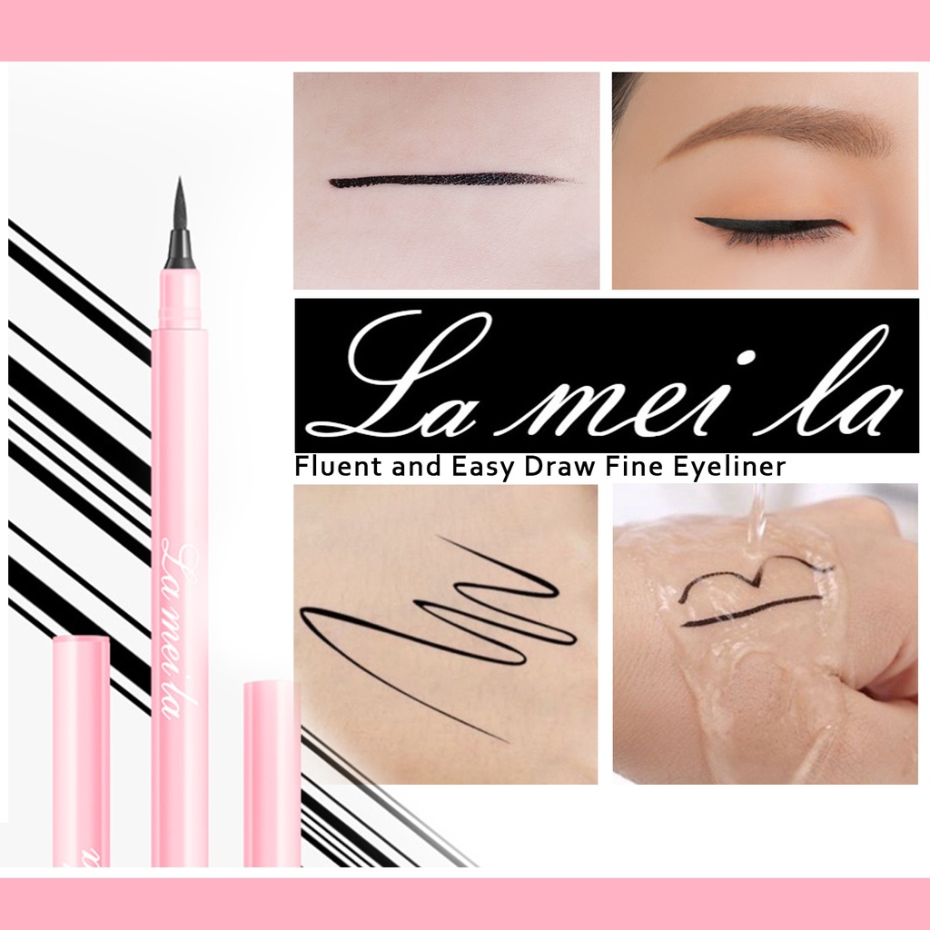 id_Lameila Black Eyeliner 775 | Lameila Fine Brush Head Eye Liner 24hours