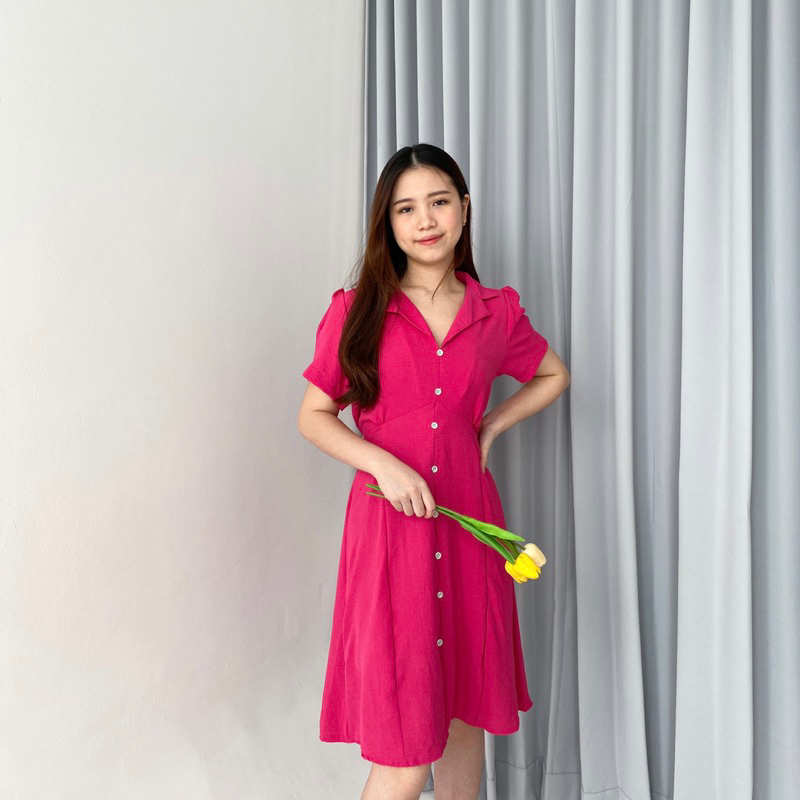 Cleta Dress | Korean Mini Dress Casual